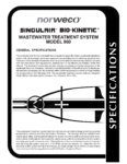 Norweco – 960 Wastewater Treatment System – Specifications