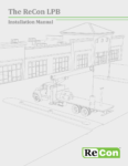 ReCon LPB – Installation Manual