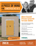 Storm Shelter Brochure Flyer